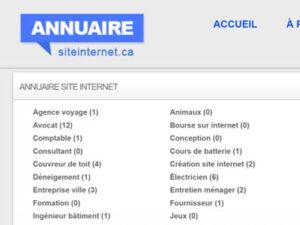 annuaire site internet