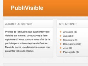 publivisible annuaire visibilite entreprise